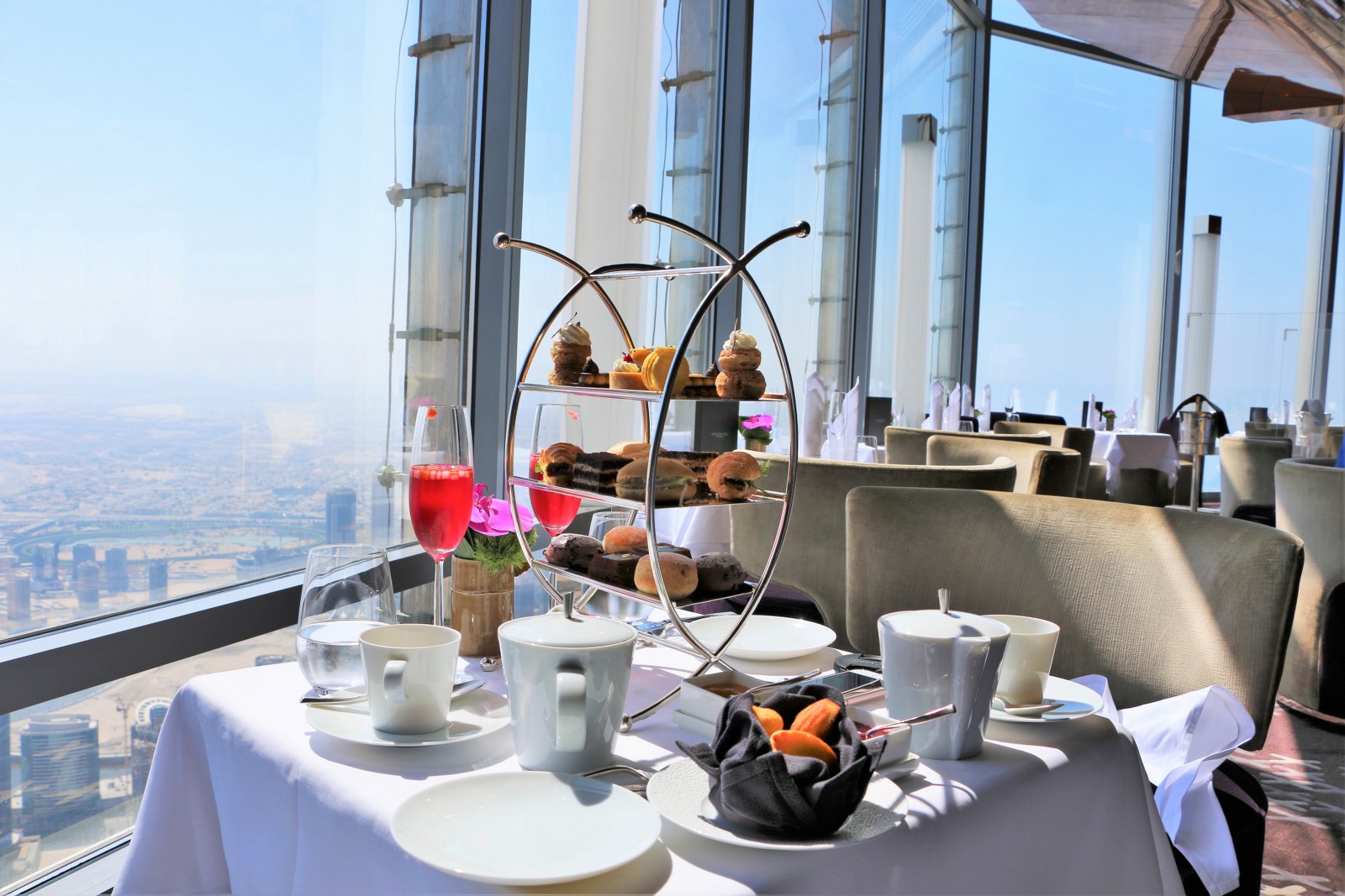 Afternoon Tea at At.mosphere, Burj Khalifa | Naomi D'Souza | Writer